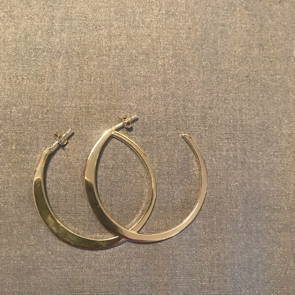 Silver earrings